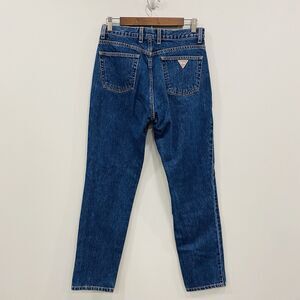 GUESS Jeans 29 VTG 90s Mom High Rise Denim Classic Fit Narrow Leg Streetwear Y2K